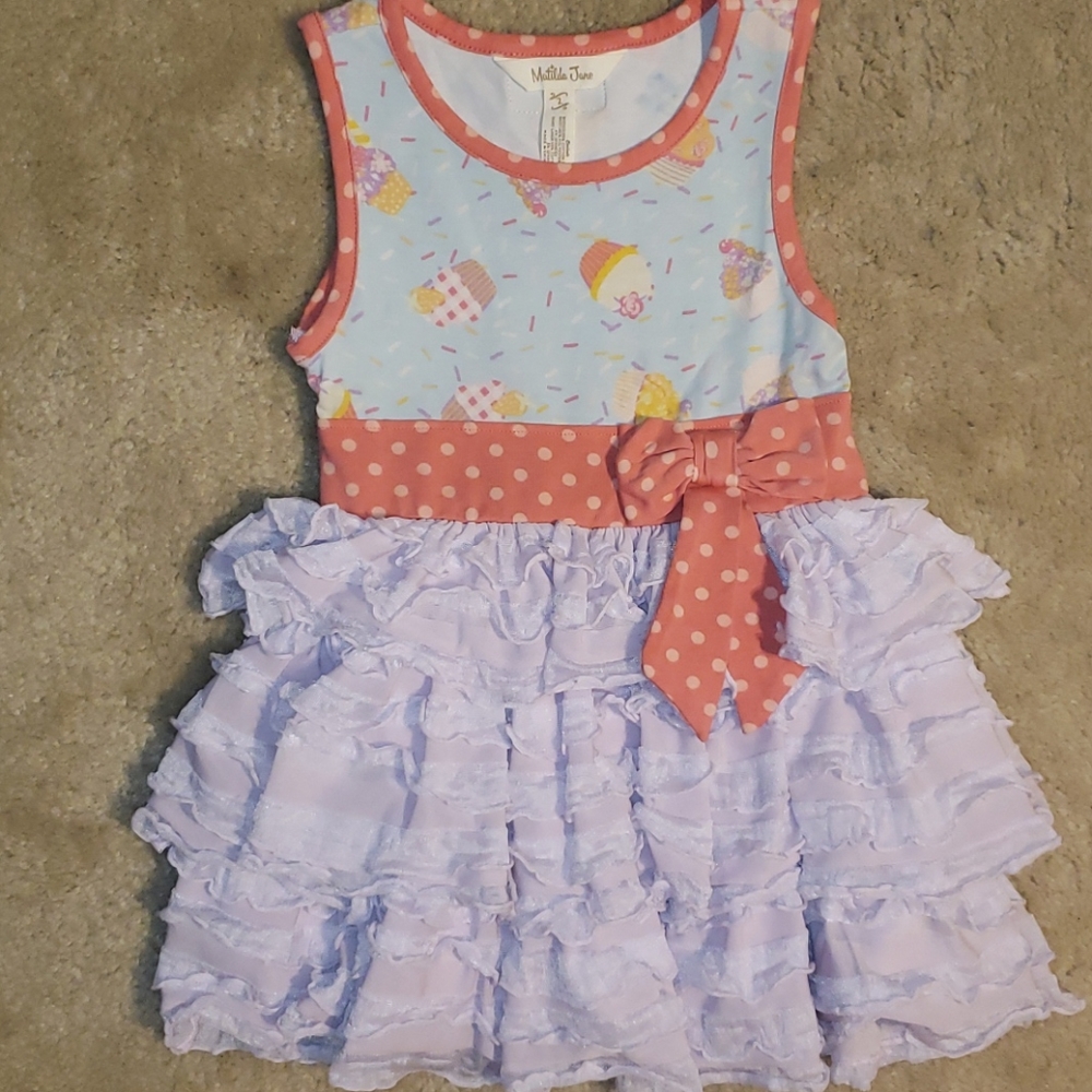 Matilda Jane Size 2 Cupcakes Dress